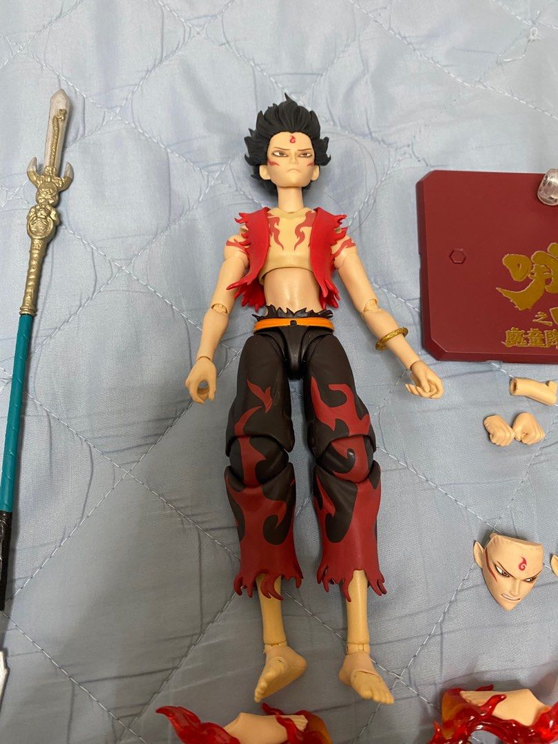 1/10 SHF 哪吒魔童降世, 興趣及遊戲, 玩具& 遊戲類- Carousell