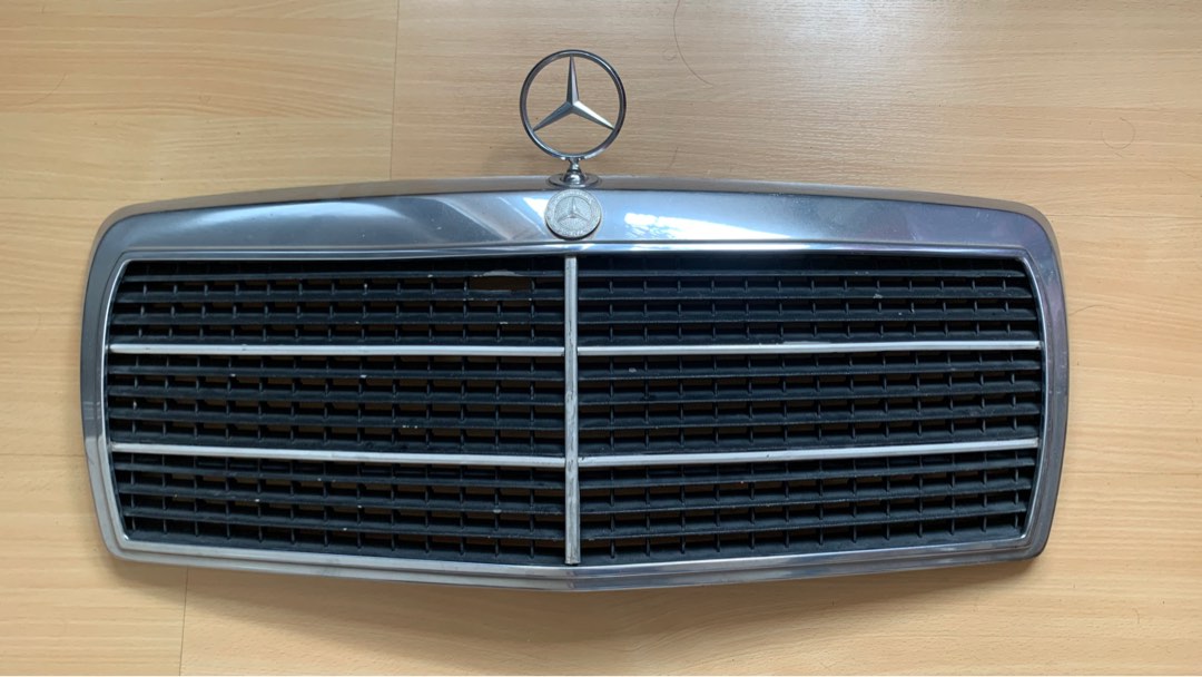Chrom Grill Mercedes 190 1982-1993 Für Mercedes W201 (1982-1993) - Glänzend, Einfache Montage - Kein Original Frontgrill Chrom