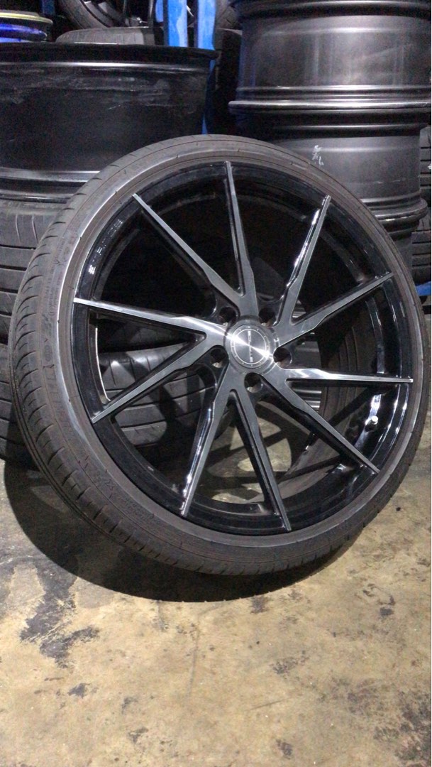 Clean Stance Rims 20” Staggered Stance Rims, Car Accessories, Tyres & Rims on Carousell