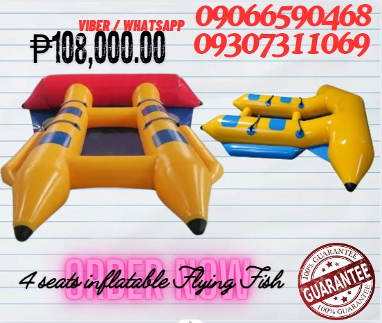 4 persons capacity inflatable flying fish, Everything Else, Looking For ...