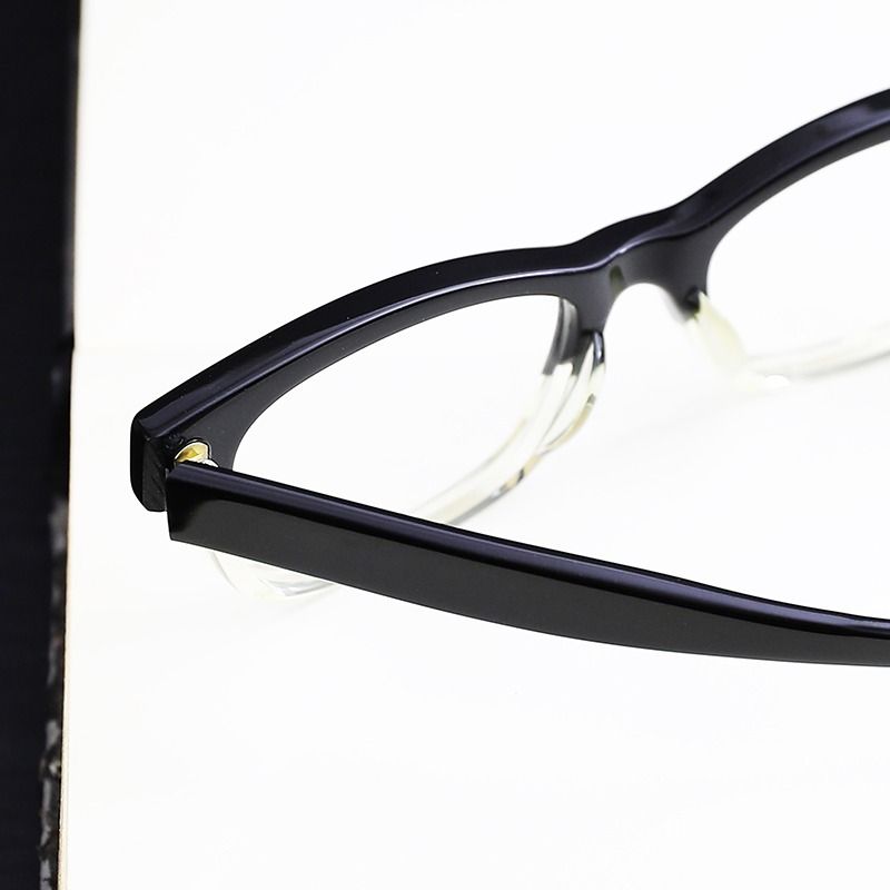 金子眼鏡 KB-06 ブラック×クリア