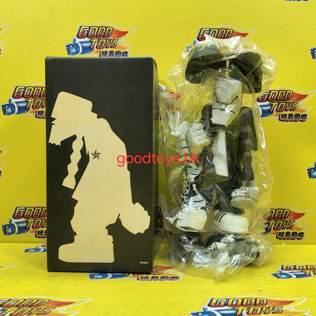 lau/Figures/マイケル・ラウ「crazysmiles/LAZY FUKA/crazychildren」黒/箱あり/透明ビニ-ル包装未開封品/送込み 香港トイ/Michael MUTHA