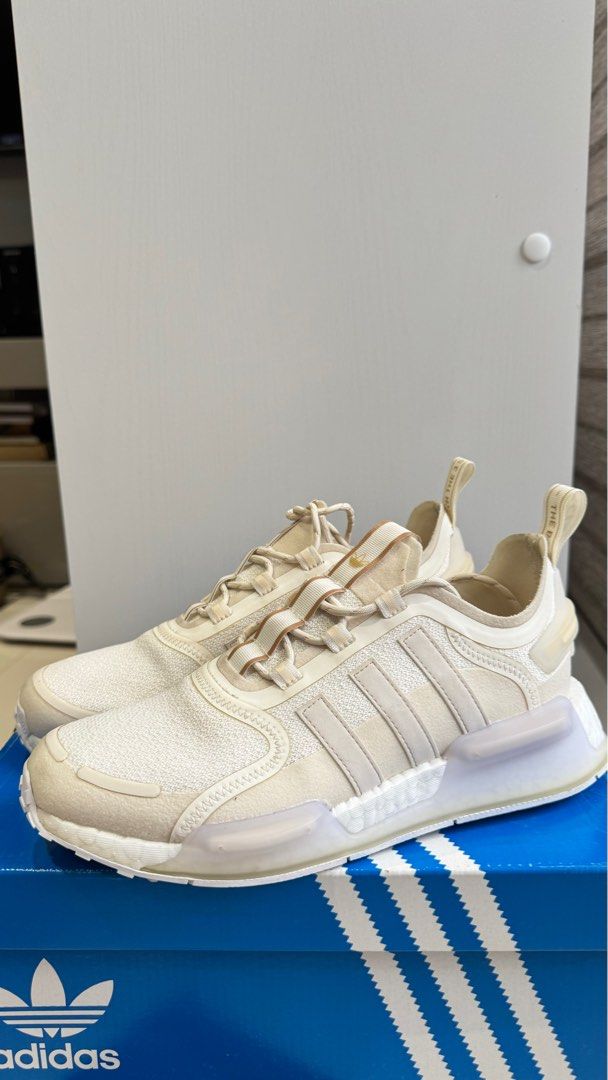Adidas NMD V3 Cloud White Magic Beige, Women's Fashion, Footwear, Sneakers  on Carousell
