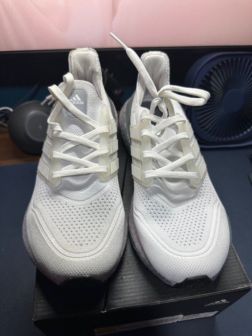 adidas gazelle silver green womens adidas Women's Ultraboost 5X Road-Running Shoes White 11 main image 0