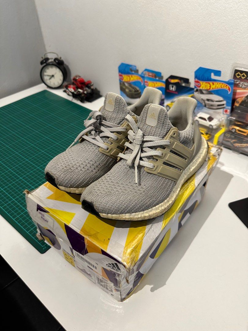 Adidas Ultraboost 4.0 Grey Men s Fashion Footwear Sneakers on Carousell