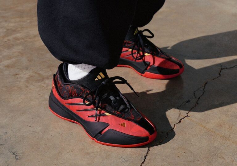 Adidas X Bape Dame 9 Red Camo, Men's Fashion, Footwear, Sneakers on  Carousell
