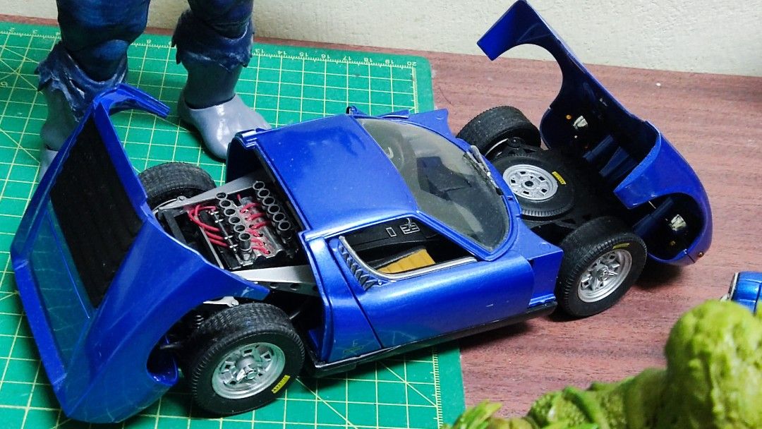 Anson Model 1/18 Miura, Hobbies & Toys, Toys & Games on