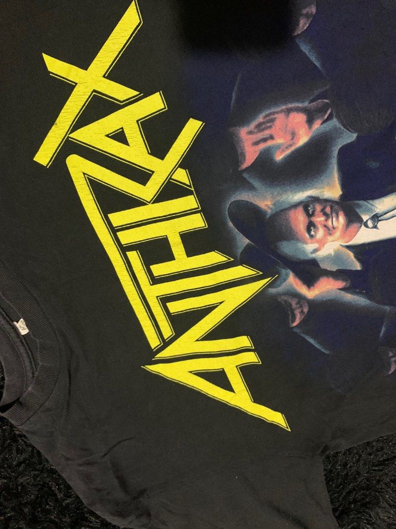 ANTHRAX (Category: Activewear) located in Johor Bahru. Submitted by sunpotato (Listing ID 1326046578, Image 3). Description: BAND TEE COPYRIGHT 2015 8/10 nego .