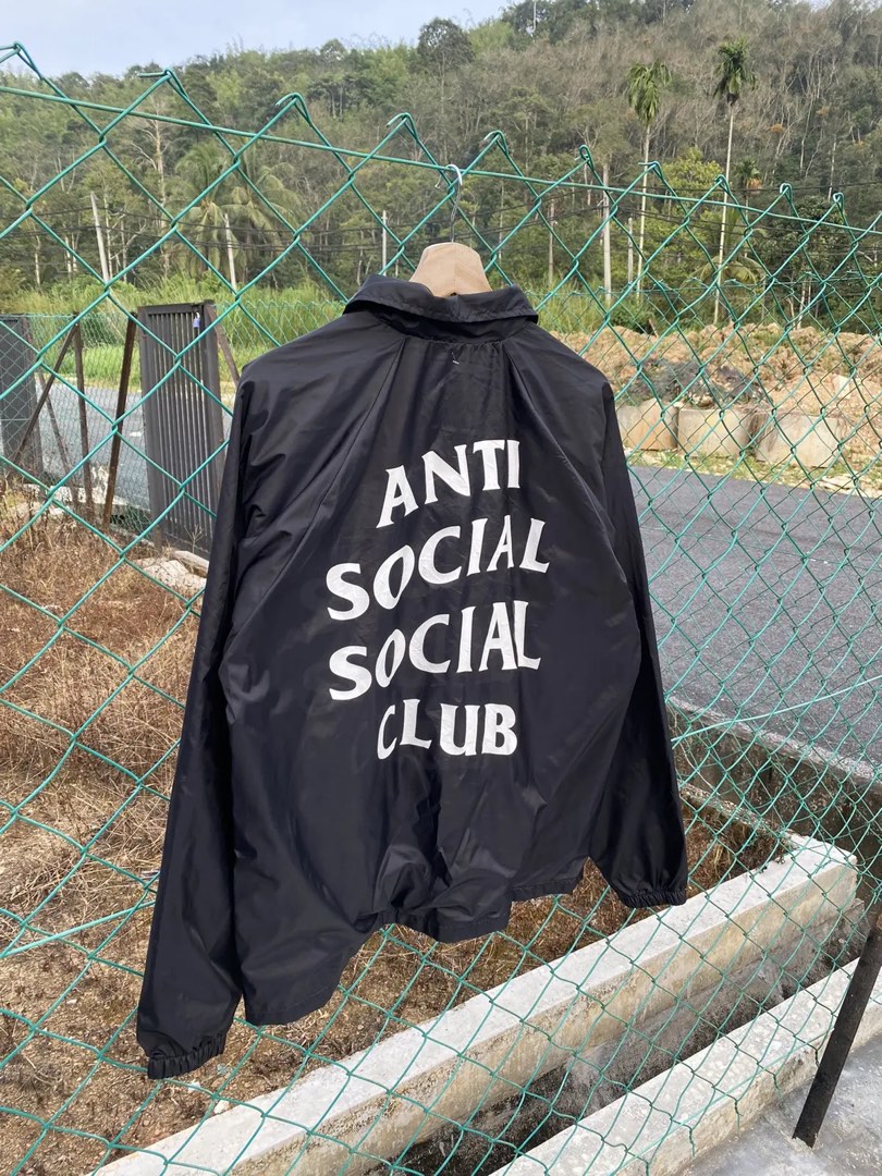 Anti social social club coach jacket outlet