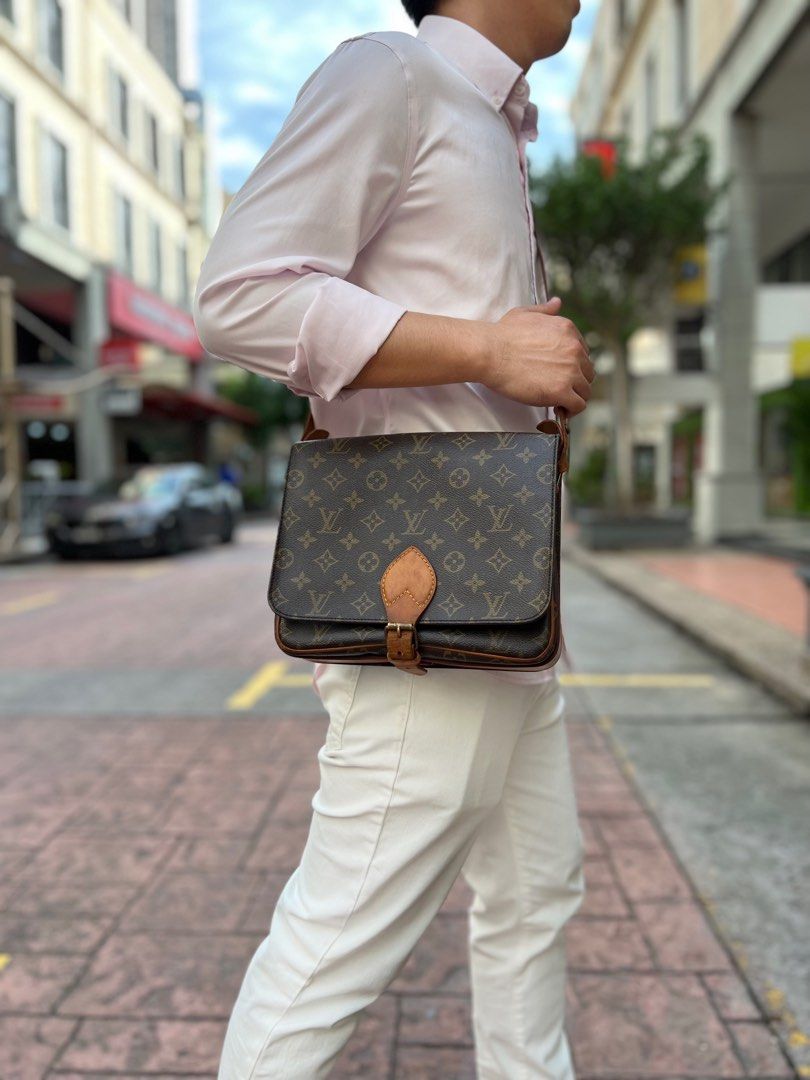 Authentic LOUIS VUITTON Cartouchiere MM Shoulder Bag Luxury Bags Wallets on Carousell