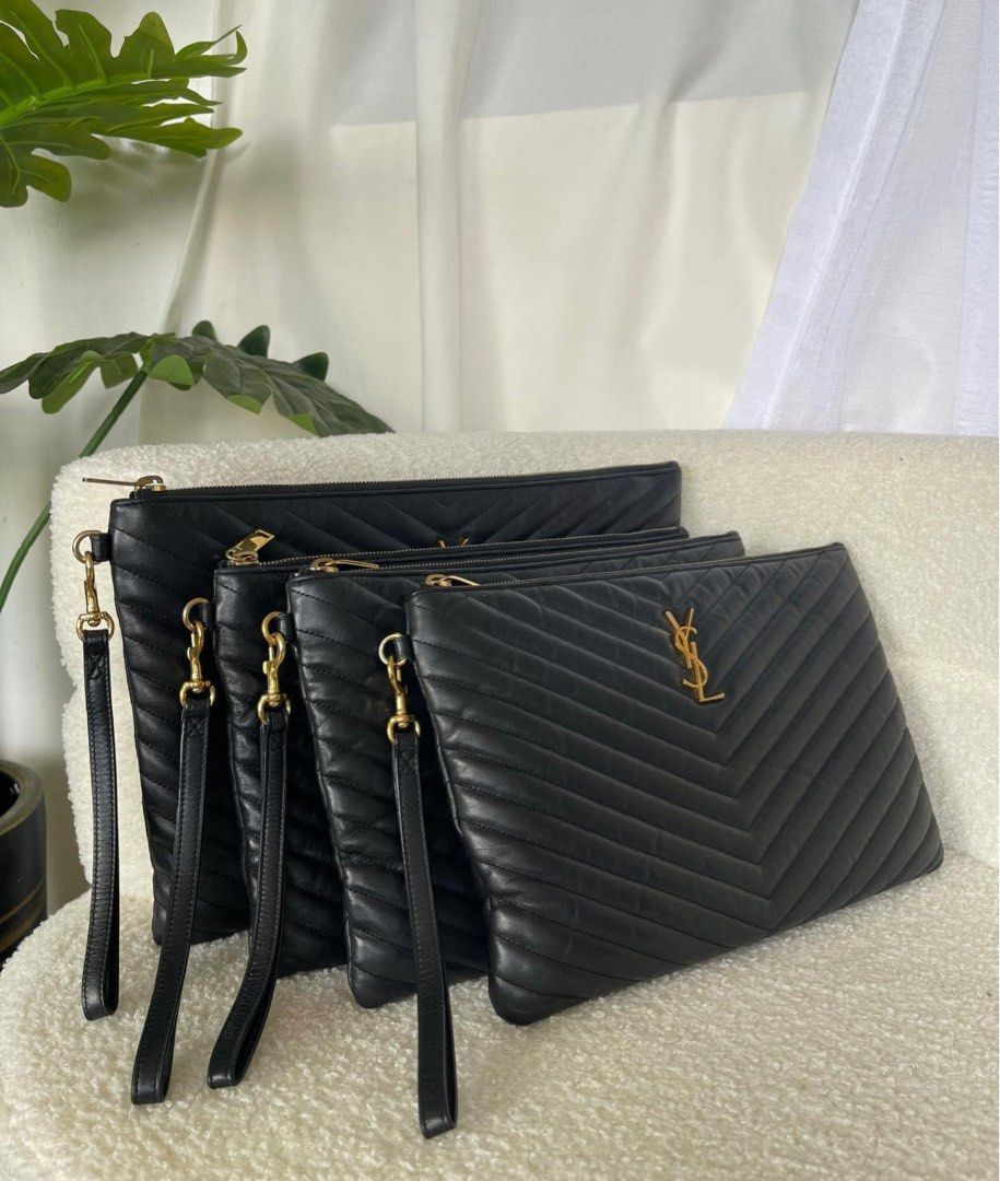 Ysl wristlet sale discount