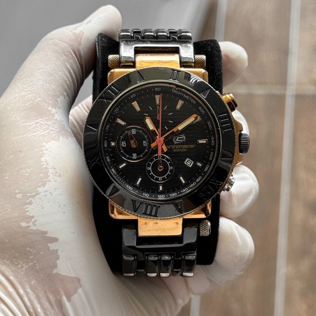 Barunya 2jt Jam Tangan Chronomaster Islander Chronograph Original