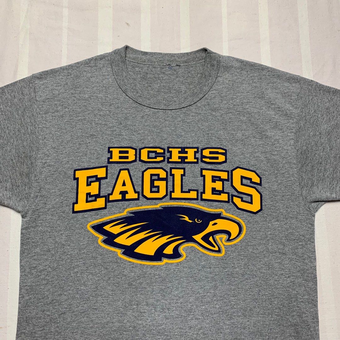 BCHS Eagles (Category: Tshirts & Polo Shirts) located in Butterworth. Submitted by boycartt (Listing ID 1326129709, Image 2). Description: BCHS Eagles Size S Pit: 18" Length: 26.5" Condition: 9.5/10 Postage +RM7 / DFOD.