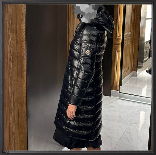 Moka Long Down Jacket ★関税込★ Moncler Moka Long Down Jacket - Black | Editorialist