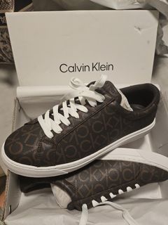 Calvin klein mint multi maya mesh and suede fashion trainers on sale
