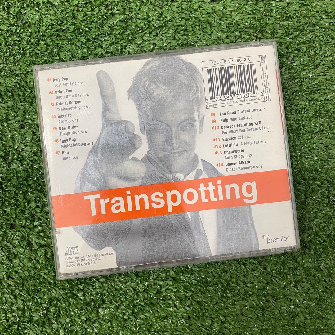 CD TRAINSPOTTING (blur,elastica,pulp,new order), Hobbies & Toys, Music