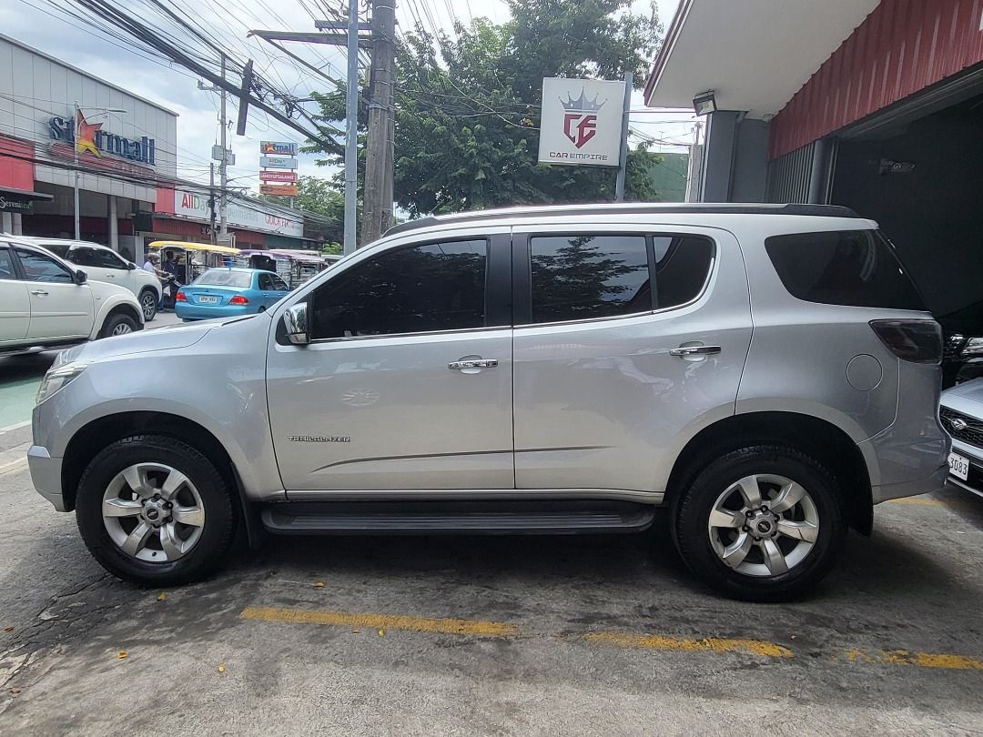 Chevrolet Trailblazer 2013 2.8 LTZ 4X4 Auto (Category: Used Cars) located in Las Pinas. Submitted by carempire (Listing ID 1326034831, Image 3). Description: Available for CASH, FINANCING and TRADE IN! Cash Price: ₱ 570,000 *SAMPLE COMPUTATION: *ALL IN CASH OUT: 112,300 *FREE transfer of ownership 12 Mos. 50,188 24 Mos. 27,753 36 Mos. 20,669 48 Mos. 18,275 -Variant: 2.8 LTZ -Mileage: 80,000KM -Transmission: Automatic -Fuel: Diesel CALL / TEXT: Gl
