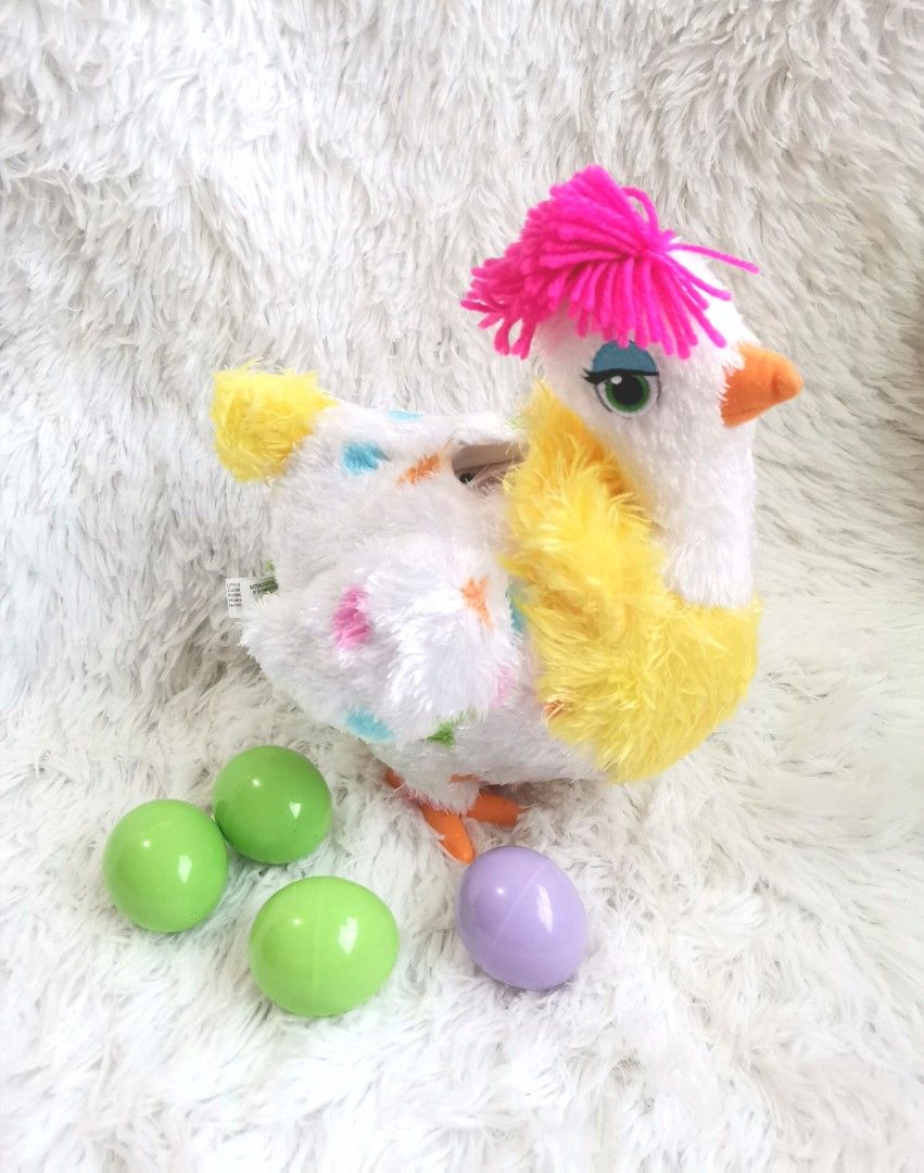 Chicken Laying eggs Hen toy Hobbies Toys Toys Games on Carousell