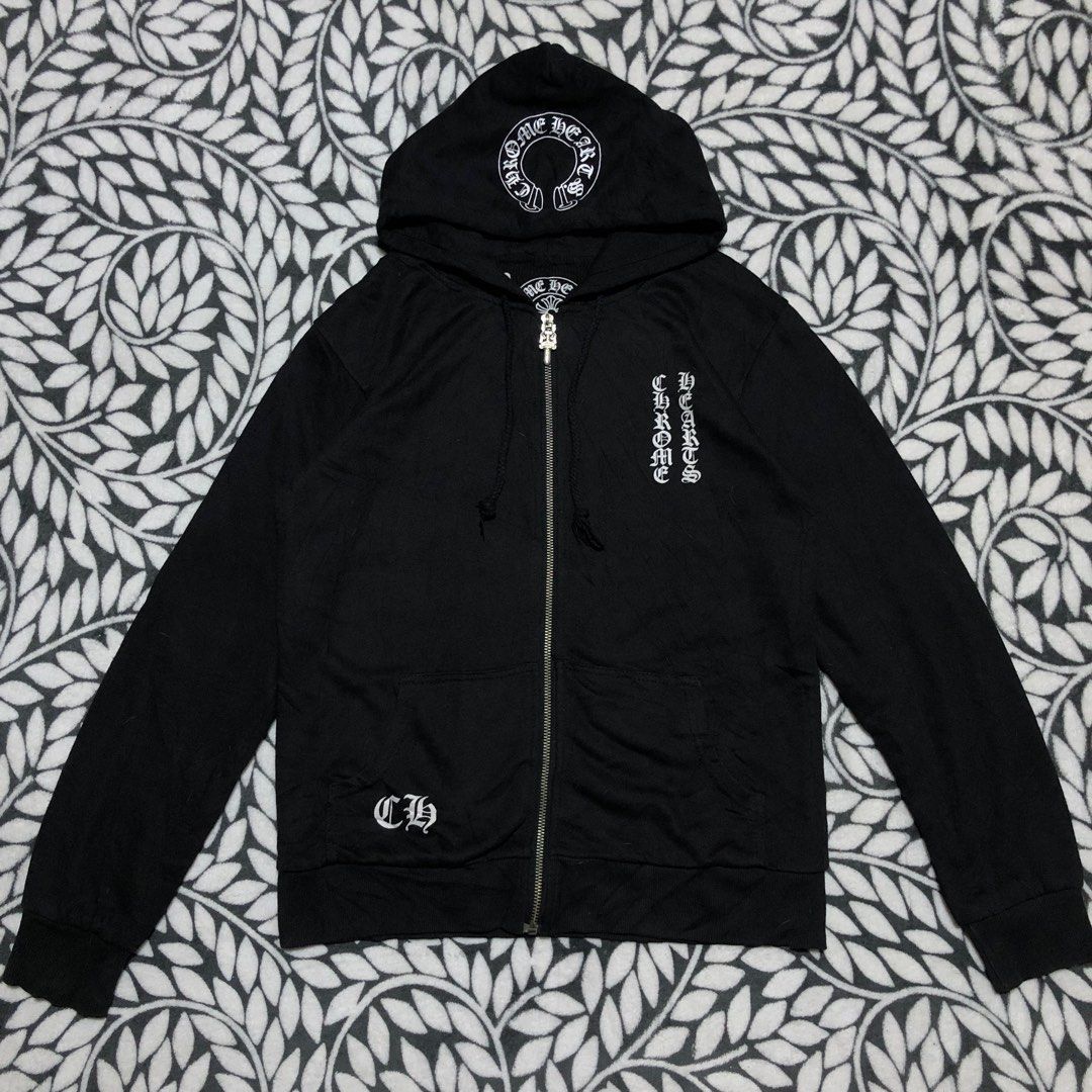 Chrome hearts crop hoodie sale