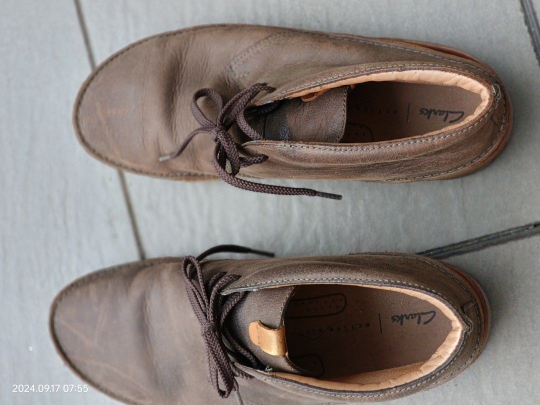 Clarks Oakland Rise Men Casual Boots Men s Fashion Footwear Casual shoes on Carousell