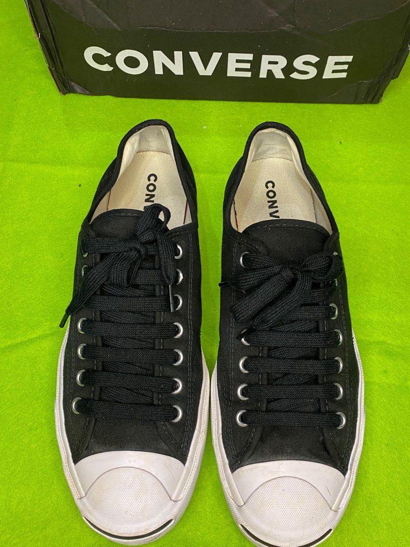 Converse x Jack Purcell low black canvas