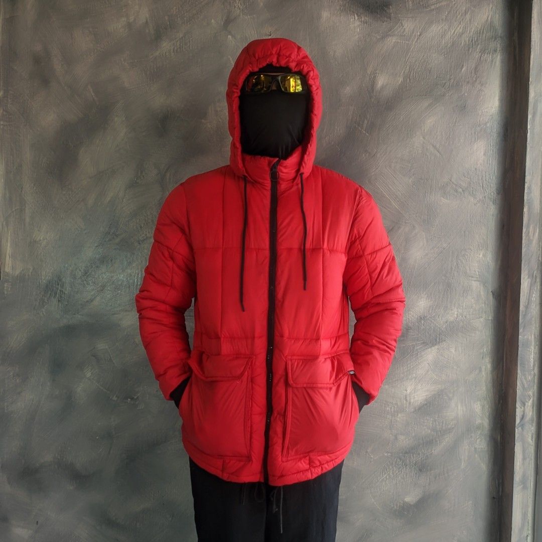 Jaket parka pull and bear online