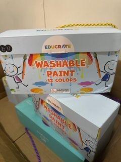 Educrate 12 bottles Tempera Paints