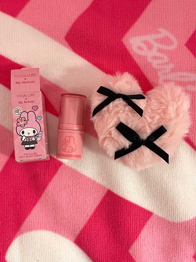Focallure x Sanrio blush 💗 (Category: Makeup) located in Baguio. Submitted by mewoodi (Listing ID 1326022187, Image 2). Description: once used lang po for swatch rfs: not my shade .