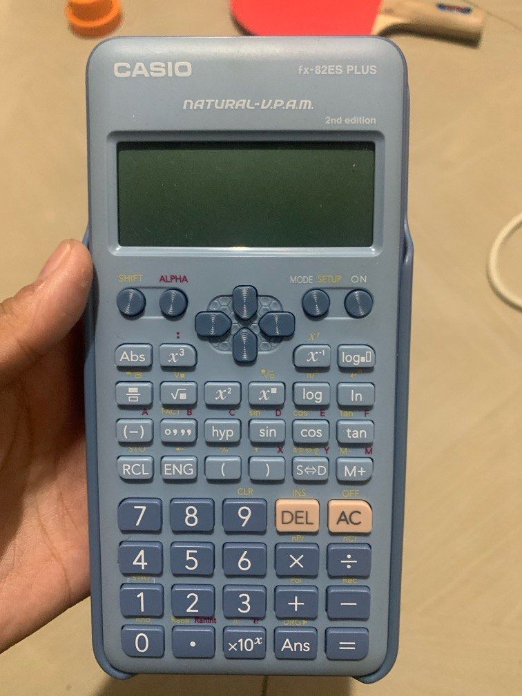 FOR SALE: CASIO CALCULATOR (BLUE) without the case (Category: Office & Business Technology) located in Manila. Submitted by marcdesdash (Listing ID 1325771891, Image 1). Description: .