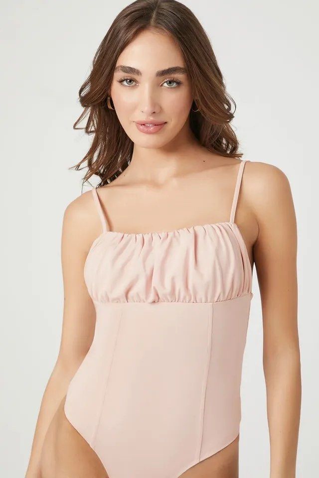 Forever 21 Ruched Bodysuit (Category: Others Tops) located in Pagadian. Submitted by kcmph (Listing ID 1326144224, Image 2). Description: Forever 21 Ruched Bodysuit Brandnew with tag Size Medium SRP 995 Plus sf.