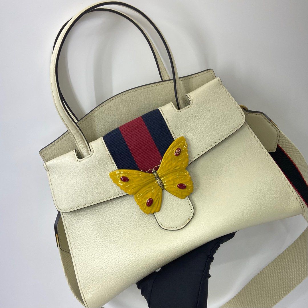 DISCOUNTED GUCCI 505344 BUTTERFLY SHERRY BAG 247049609 Luxury Bags Wallets on Carousell