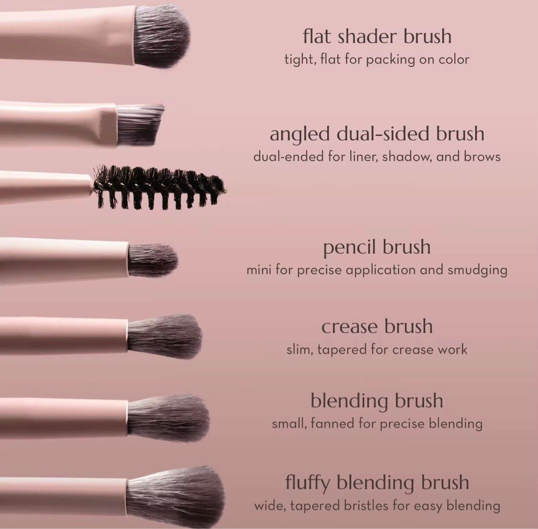 Happy Skin x Marj Eyeshadow Brush Set (Category: Makeup) located in Quezon City. Submitted by shop.sola (Listing ID 1326018126, Image 2). Description: Brand new SRP ₱1,499.