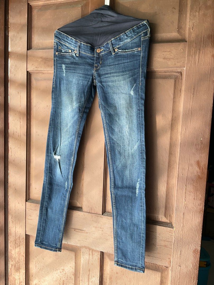 H M MAMA Skinny High Rib
