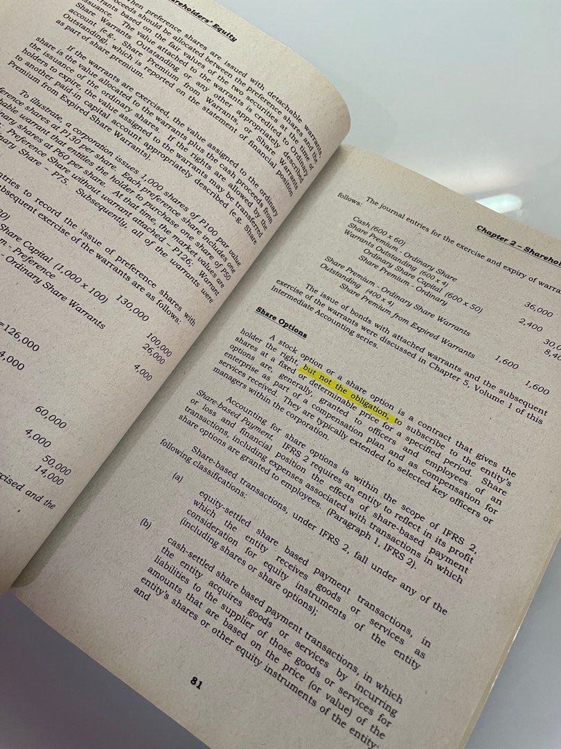 Intermediate Accounting Volume 3 (2019 ed) (Category: Textbooks) located in Quezon City. Submitted by daiannic (Listing ID 1326025091, Image 3). Description: Intermediate Accounting Volume 3 (2019 ed) • P150 only • Used with care; with minimal writings & highlights, with plastic cover • MOP: GCash / BDO / BPI • Location: Quezon City, PH.