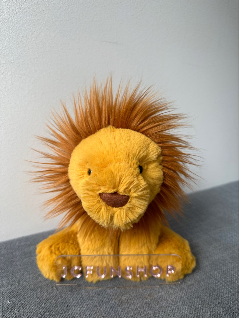 Smudge lion jellycat new arrivals