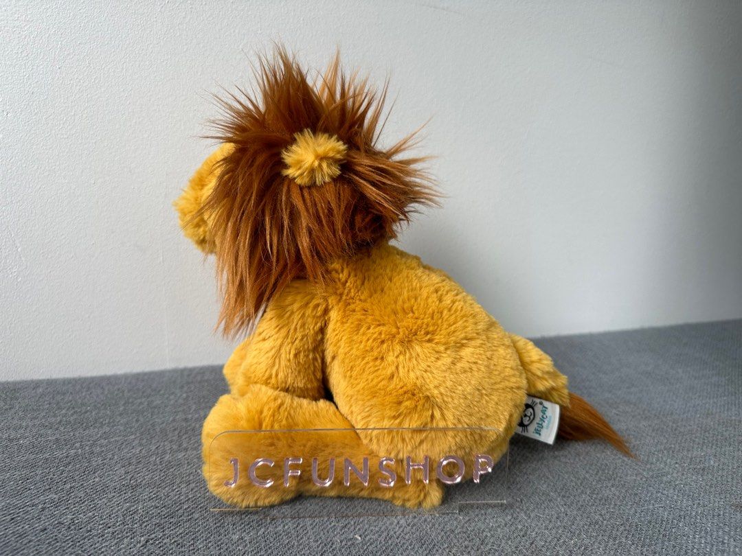 Jellycat Smudge Lion Retired Hobbies Toys Toys Games on Carousell
