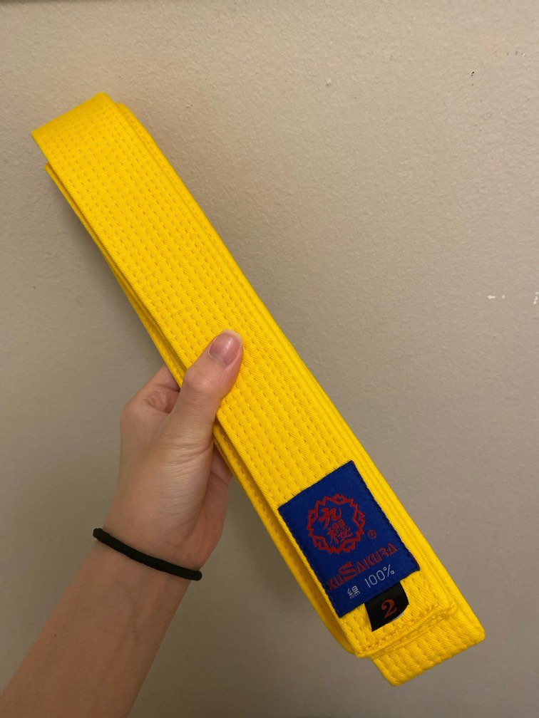 Yellow judo belt cheap