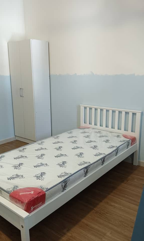 Katil+tilam single 5 inchi, Furniture & Home Living, Outdoor Furniture