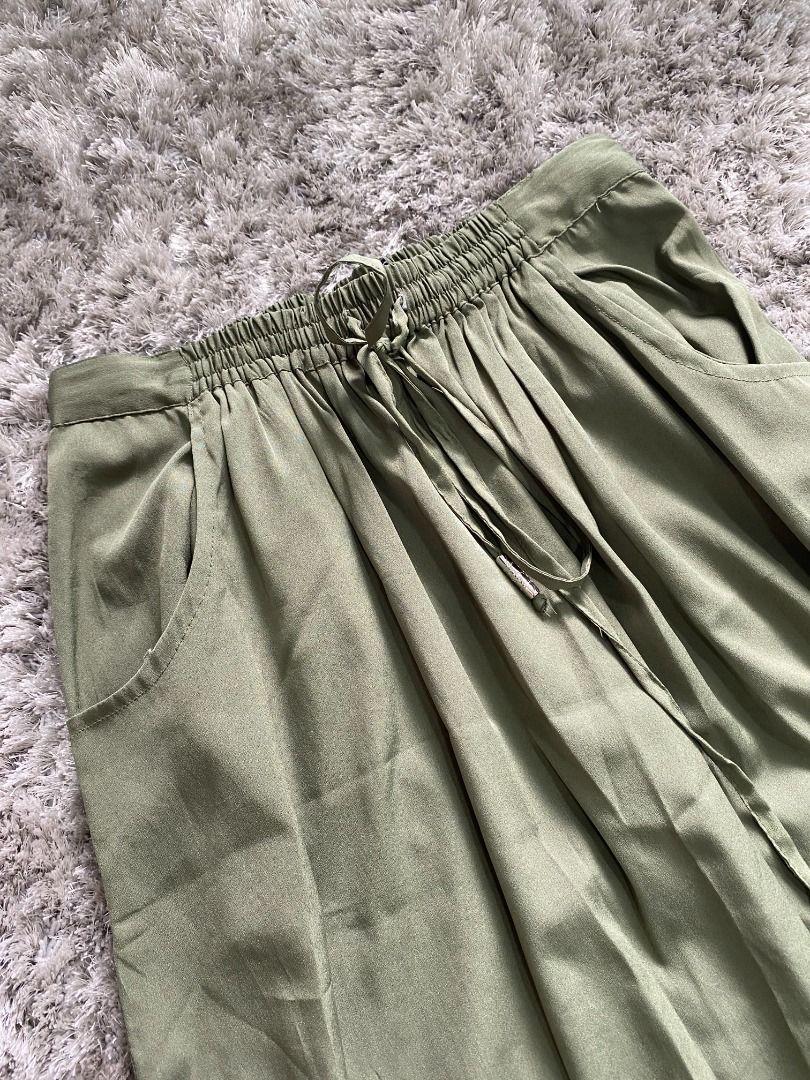 Khaki Maxi Skirt Primark Size S Women s Fashion Bottoms Skirts on Carousell