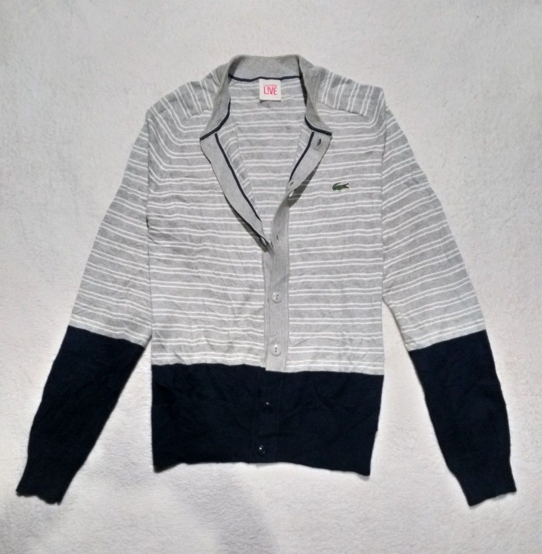 Cardigan lacoste live clearance