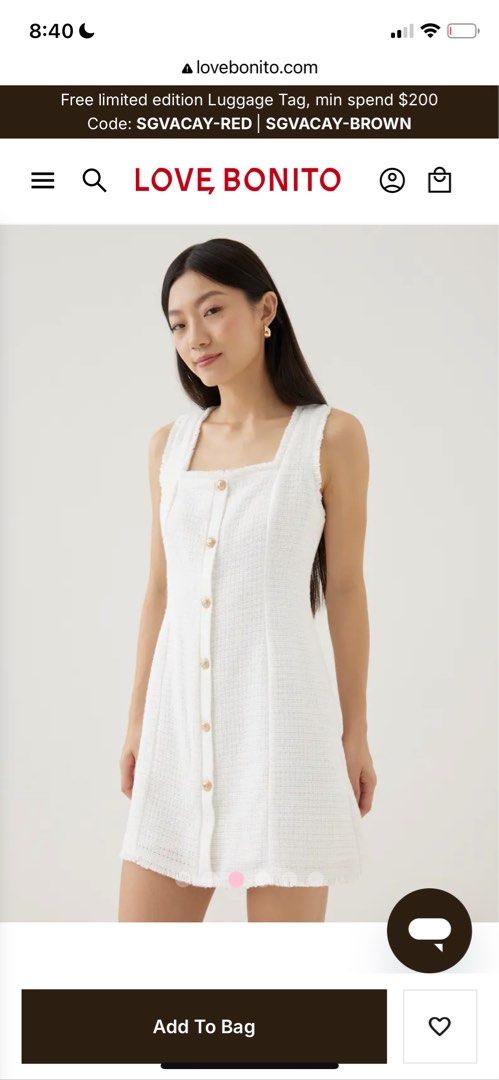 strapless open back dress Letty Midi Dress – Petite Chérie main image 1