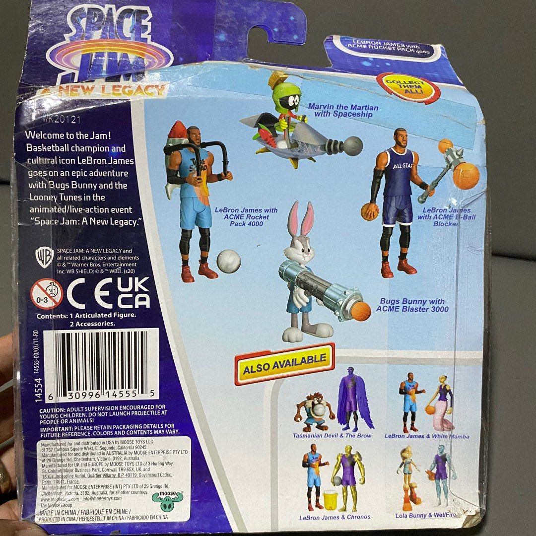 LeBron - Tune Squad (Category: Figurines & Statues) located in Davao. Submitted by ckkb1821 (Listing ID 1326120291, Image 3). Description: LeBron - Tune Squad MISB figure - new ₱1,499 only.