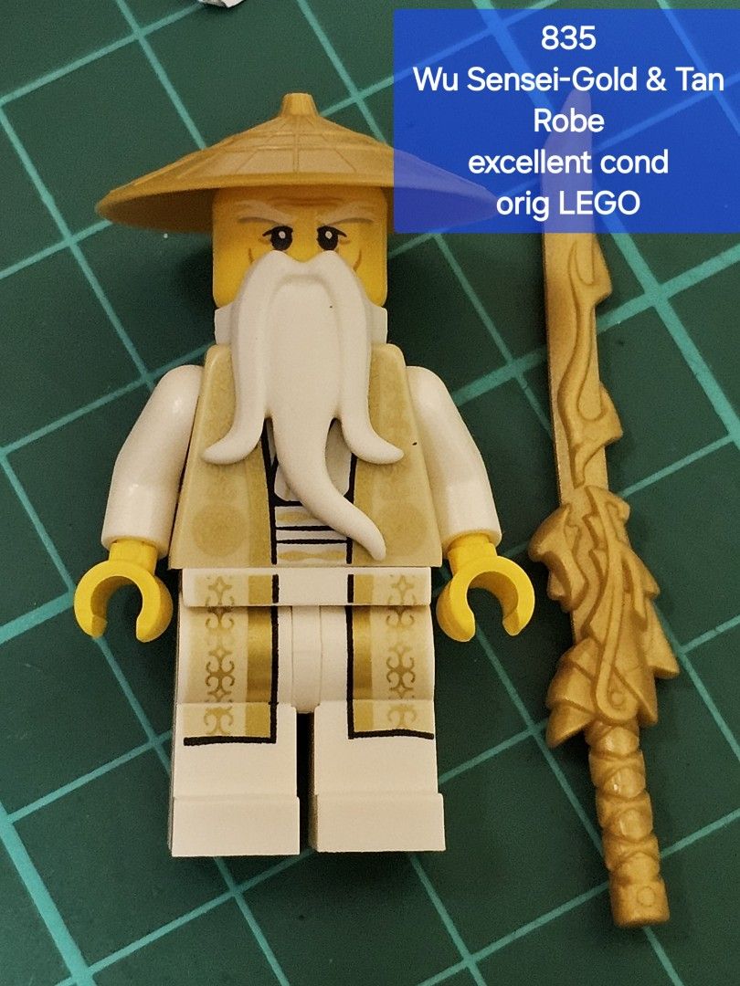 LEGO Ninjago Wu Sensei & Garmadon (Category: Lego & Building Sets) located in Quezon City. Submitted by ian_e82 (Listing ID 1326080504, Image 2). Description: authentic LEGO meet: sm.north, sm.nova ship: lalamove, j&T, LBC gcash, bdo, landbank.
