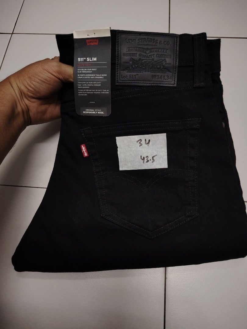 Levis 511 Big E Stretch W34 L34