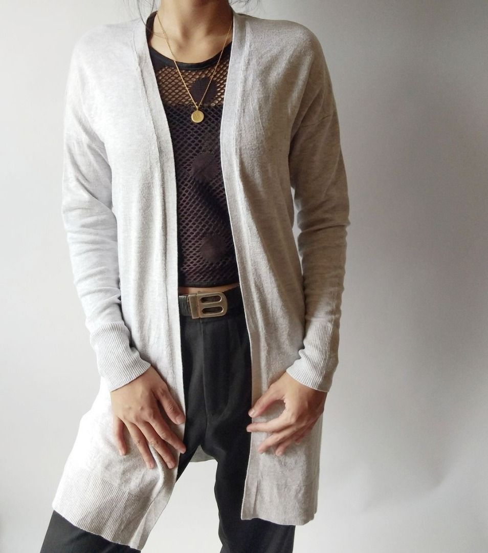 Cardigan gray best sale