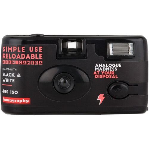 Lomography Simple Use Reloadable Black & White Film Camera, Photography ...