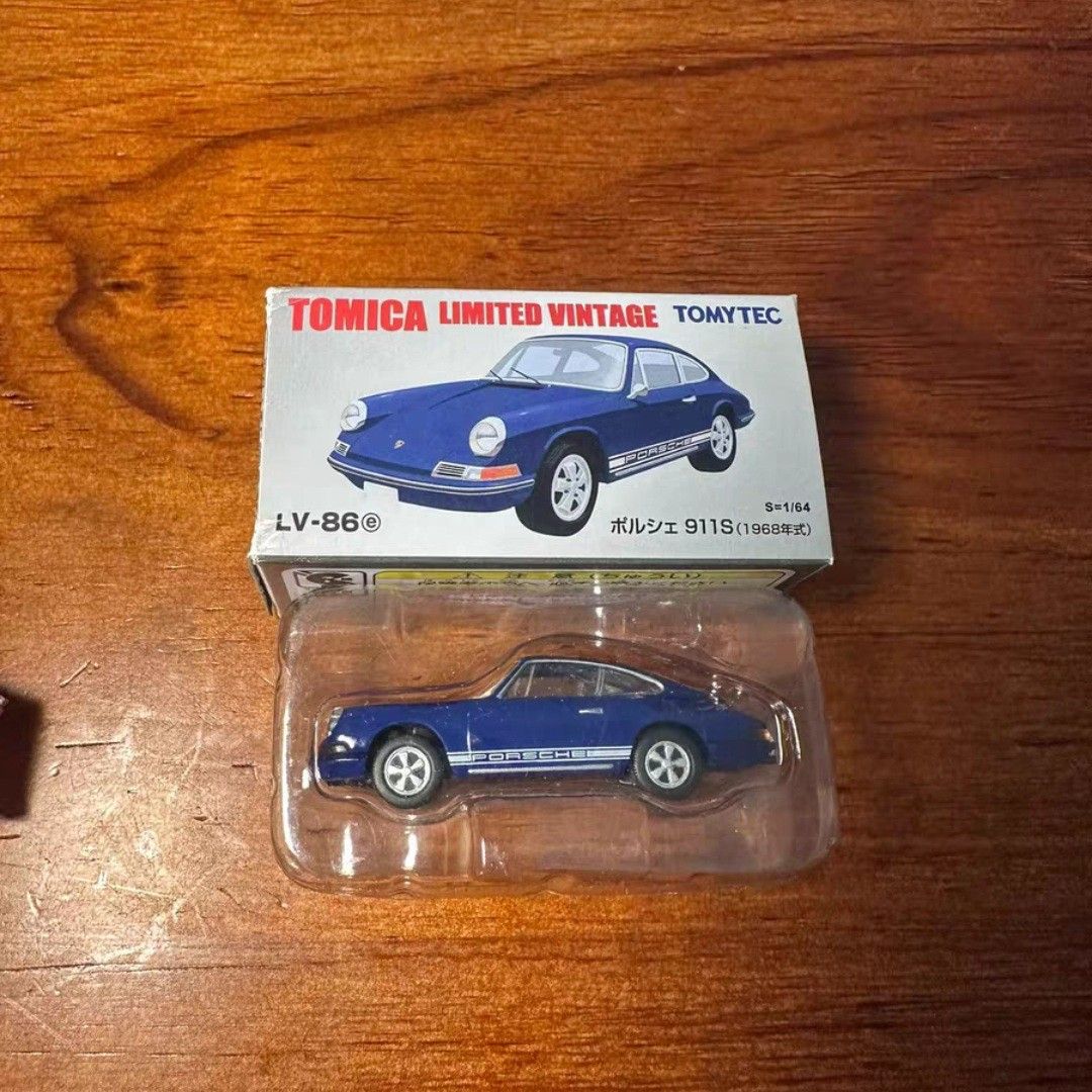 LV-86e Porsche 911S 911 912 tomytec tomica limited vintage