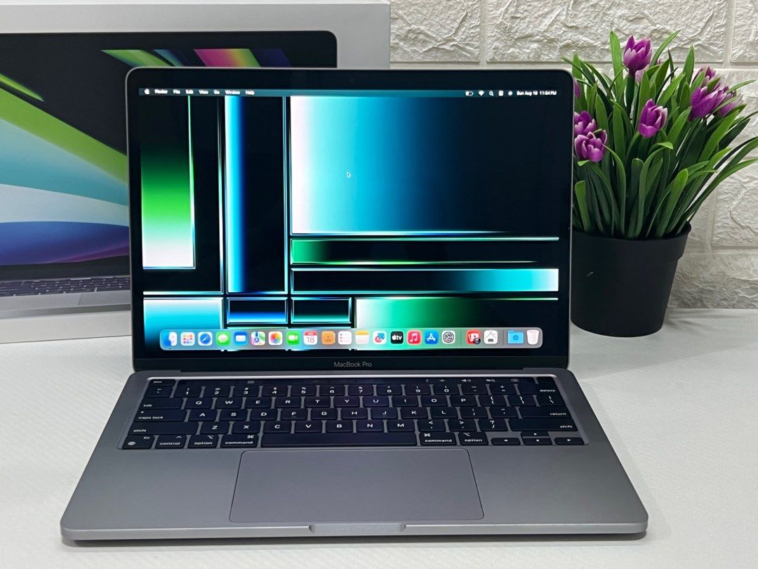 Macbook Pro M2 8Gb 256 (Category: Laptops & Notebooks) located in Makati City. Submitted by adam_son (Listing ID 1326029825, Image 2). Description: RUSH!❗️Model : Macbook Pro M2💻 Condition : Secondhand, Very smooth, Complete with Box same serial❗️ Price : 45,000 ONLY Quick Specifications - Processor: Apple M2 Chip - 8 GB Memory RAM - 256 GB SSD Flash Storage - Backlit Keyboard - Screen Size: 13.6 Inch (2560 x 1600) Built in Retina Display Speake