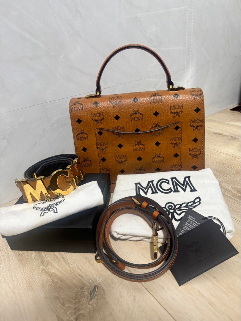 MCM TRACY SATCHEL MEDIUM