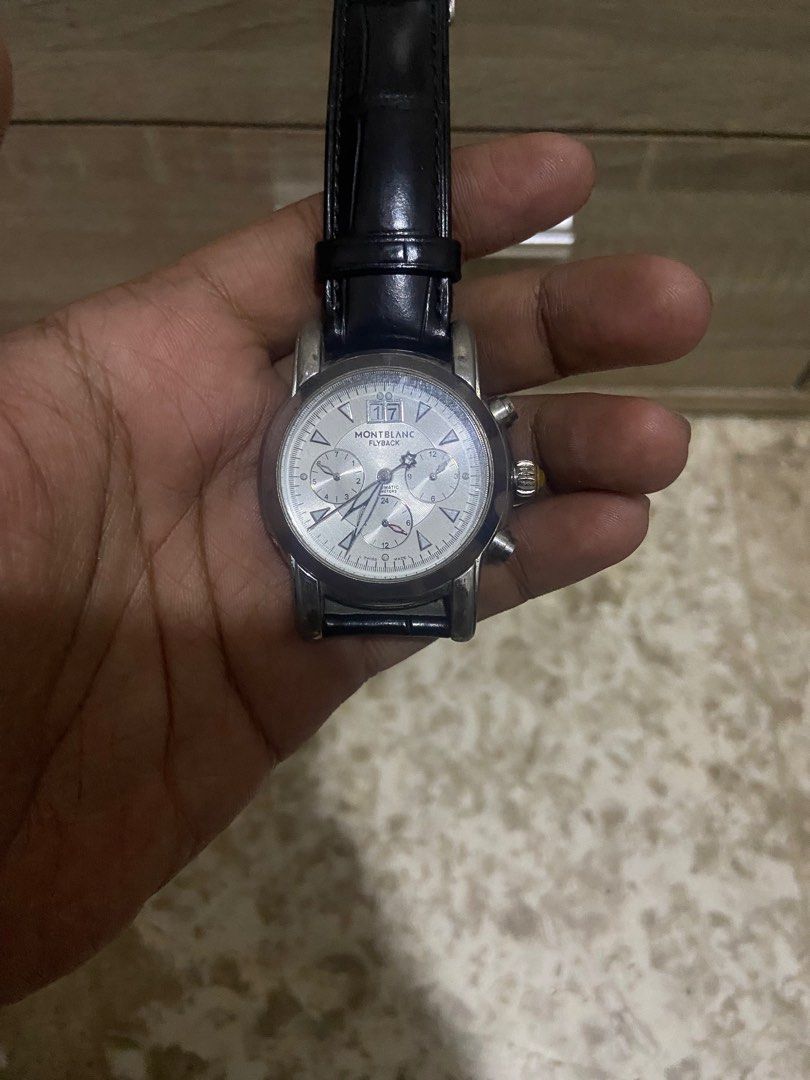Montblanc Flyback Automatic Fesyen Pria Jam Tangan di Carousell